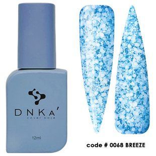 RUBBER BASE FRENCH "DNKa" (cover), 12 ml #0068 Breeze
