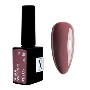 Lakier Hybrydowy 10 ml Warm Sweater #0105 - delikatny r&oacute;ż kryjący odcień
