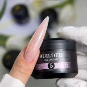 Builder Gel Dream №5 Crystal Professional HEMA & TPO Free - Crystal