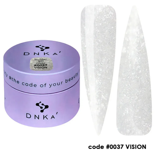 BUILDER GEL "DNKa", 30 ml #0037 VISION
