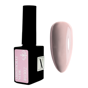 Lakier Hybrydowy 10 ml Aristocrat Nude #0302 - przygaszony r&oacute;żowy kryjący odcień